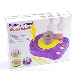 Childrens potters wheel craft set