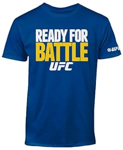 UFC Men's Ready for Battle Tee, Royal, XX-Large