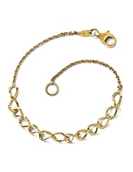 14k Yellow gold Leslies Polished Fancy Bracelet
