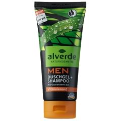 Alverde Men Dusche + Shampoo, 2er Pack (2 x 200 ml)