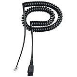 Gn 8000 Headset Coil Cord with Gn Qd