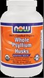 Now Foods Organic Psyllium Husk Whole, 12-Ounce