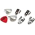 National Finger Picks & Thumb Pick Set - White - MED + Ant Hill Music Pick