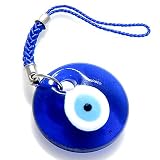 Evil Eye Protection Glass Cell Phone Charm