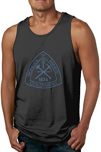 ZOENA Men's Particular Colorado School Of Mines Tank Top Black