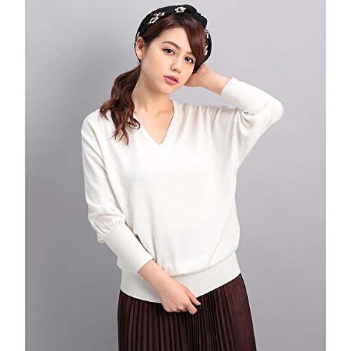 ロペピクニック（ROPE’ PICNIC） 【パチパチしないポカポカニット】ドルマンスリーブニット