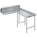 Advance Tabco DTC-G60-144R Island-Clean Dishtable, Island Style, L-Shaped, Left-To-Right, 10-1/2"