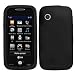 Black Gel Skin Case for LG Prime GS390 AT&T Protector Case