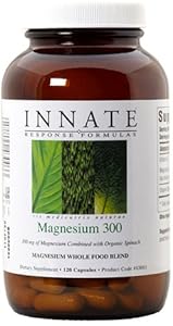 Innate Response Formulas Magnesium 300 Capsules, 120 Count