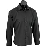 Ben Sherman Black Self Stripe Shirt