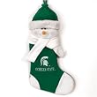 Michigan State Spartans NCAA Snowman Holiday Stocking (22)"