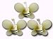3 x 3" Mini Yellow Bumble Bee Decorations