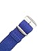 Wrist And Style Perlon Watch Strap (20mm, Light Blue)
