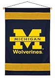 MICHIGAN WOLVERINES OFFICIAL TEAM JERSEY WALL BANNER