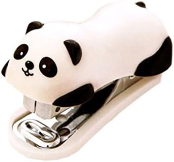 Vivcy Cute Panda Mini Desktop Stapler&amp;Staple Hand Stapler