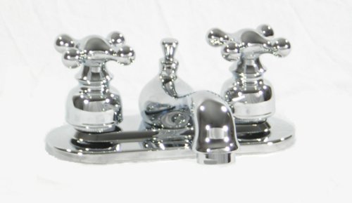 The Berlin Polished Chrome Bathroom Faucet E-04-C