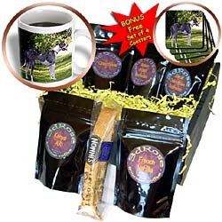 Dogs Great Dane - Blue Merle - Coffee Gift Baskets - Coffee Gift Basket by Decaf Espresso Roast