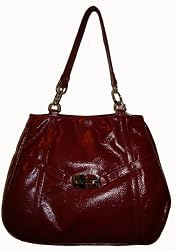 Women's Nine West Handbag Purse Ivy Red Large