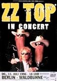 ZZ TOP Berlin 11th July 1996 Music Poster