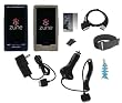 9 in 1 Accessory Combo for Microsoft Zune HD 16GB / 32GB Series: Includes Clear Crystal Snap On Hard Case + Smoke Silicone Skin Case + LCD Screen Protector + Black Belt Clip + Armband + Wall Charger, Car Charger, USB 2in1 Data Sync Cable and Light Blue Fishbone Style Keychain