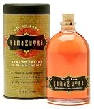 Kama Sutra Edible Massage Oil of Love - Strawberries & Champagne 4 oz.