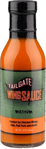 Tailgate Medium Tailgate Wing Sauce, 12-Ounce Bottle (Pack of 12) by Tailgate
