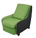 Panasonic �}�b�T�[�W�\�t�@�p�����ւ��J�o�[�Z�b�g (EP-MS40��p) �O���X�O���[��&�E�b�h�u���b�N EP-2M40-GK