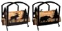 Moose & Bear Wood Rack
