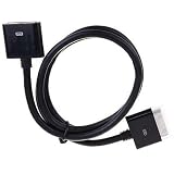 - HIGH QUALITY GATOR CRUNCH - Black iPod Extension Cable Extra Long 30-pin Male to Female Dock Extender (Also works with iPhone & iPad) HIGH-END CABLE WORKS WITH AUDIO AND VIDEO TOO! - Bulk Packaging