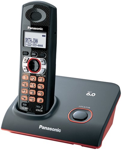 Panasonic Dect 6.0 Expandable Digital Cordless Answering System - Single Handset System (KX-TG9361B)