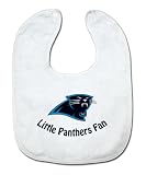 NFL Carolina Panthers White Snap Bib with Team Logo