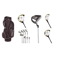 Wilson WGG 157126 Herren Komplettsatz Herren Pro Staff LCG, Holz 3 ; Hybrid 4 ; Eisen 5-SW ; Putter & Cart Bag, RH, Regular �