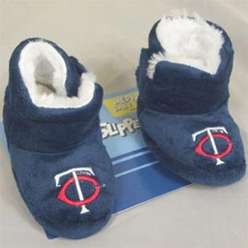 Minnesota Twins MLB Baby High Boot Slippers - 3-6 Months