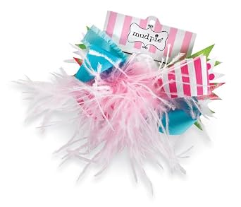 Mud Pie Baby Girls Newborn Lily Pad Party Hair Bow