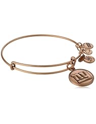 Alex and Ani "NFL" New York Giants Logo Expandable Wire Bangle Bracelet, 7.5"