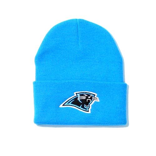 Carolina Panthers Light Blue Beanie