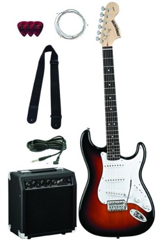 Fender Starcaster Strat Pack - 3-Tone Sunburst