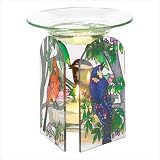 Birds Stained Glass Oil Warmer Burner