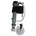 Lasco 04-4059 Toilet Ballcock with Anti-Syphon Magnus Plastic Adjustable 8-Inch to13-Inch Fill Valve Kit with Refill Tube, Nut and Flapper