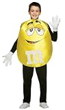 Teen Poncho Yellow M & M's Costume