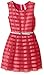 Beautees Girls' Tonal Stripe Skater Dress