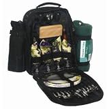 Picnic Time Yukon Picnic and Wine Set Backpack
