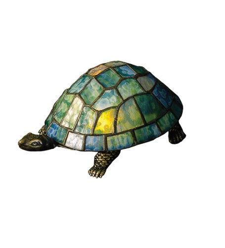 Meyda Tiffany 10270 Tiffany Turtle Accent Lamp