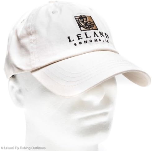 Leland Rod Company Sonoma Logo Fly Fishing Hat, Stone