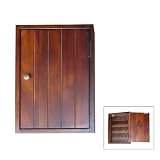 ORE International 14 inch Mahogany Key Holder Rack