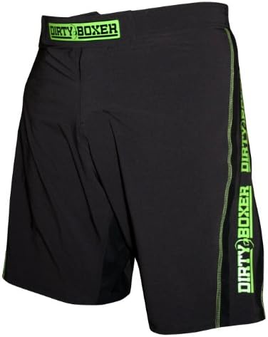 Dirty Boxer Performance Board Shorts, Black, Large