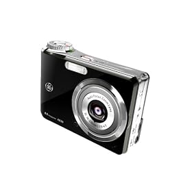 GE A830 8MP Digital Camera with 3x Optical Zoom (Black) by General Imaging
