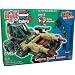 G.I. Joe vs Cobra Year 2003 Built to Rule BTR Action Building Set Vehicle - Cobra Sand Snake with 2 Firing Missiles and 4 Inch Tall Firefly Figure