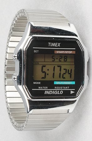 Timex Watches The Digital Watch in Silver,Watches for Unisex Timex Watches The Digital Watch in Silver,Watches for Unisex