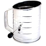 Norpro 136 3-Cup Stainless Steel Crank Flour Sifter